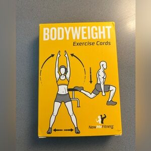 NewMe Fitness Bodyweight Exercise Cards -Unopened